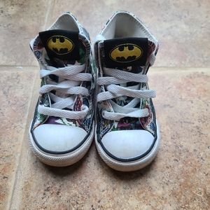 Converse Chuck Taylor All Star Hi Boys Shoes. Batman Converse